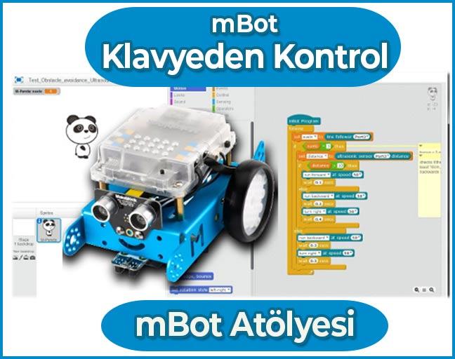 mBot klavyeden Kontrol Etme