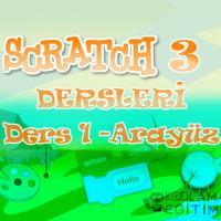 Scratch 3 Arayüz Tanıtımı | Scratch 3 Dersleri – Ders 1